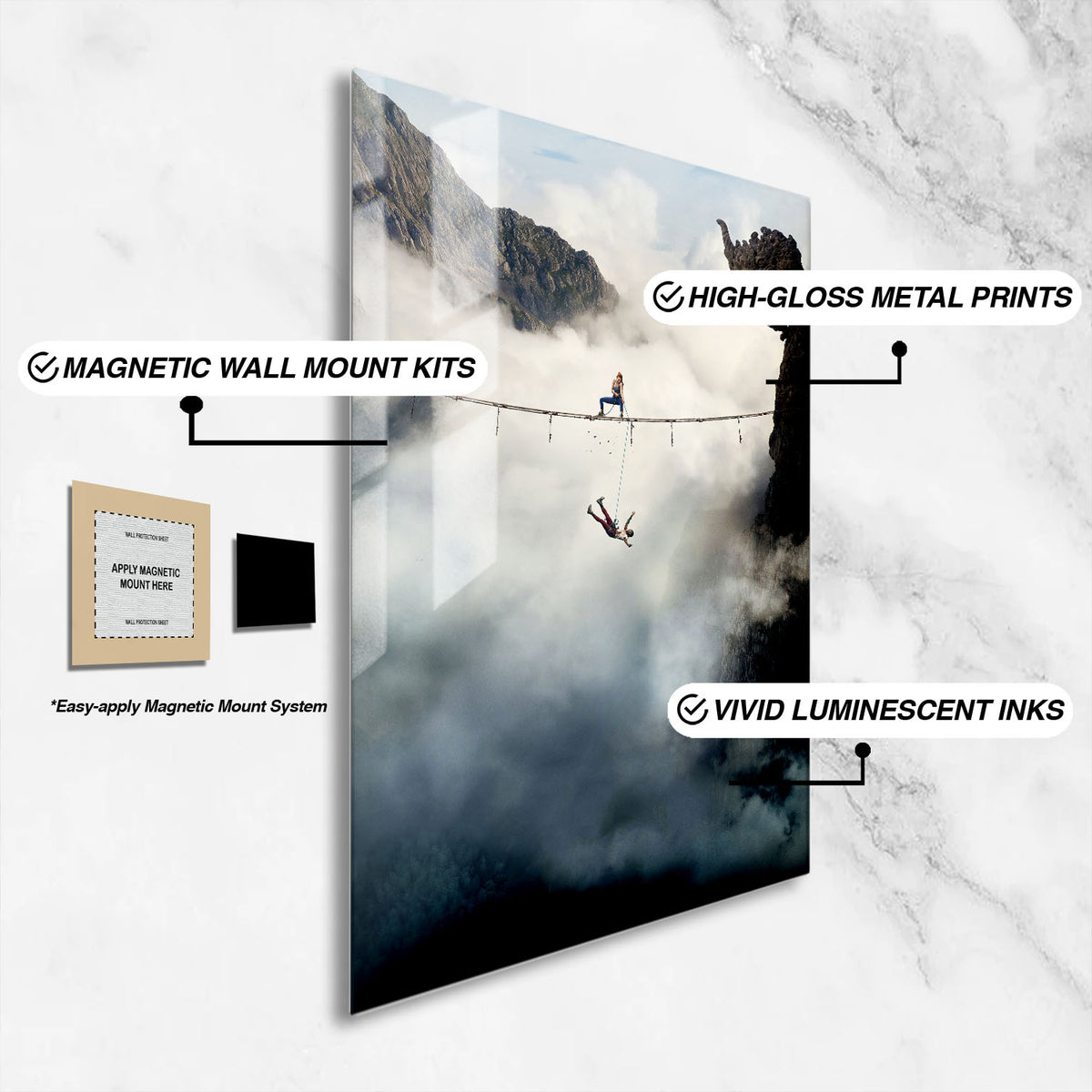 Flex Designs Metal Poster Fall 2 Deadpoint 16 x 24" Home Goods - Movie 2026 Movie Metal Poster