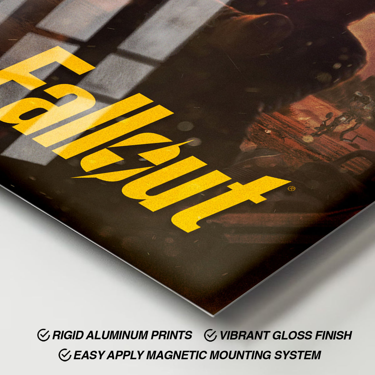 Flex Designs Metal Poster Fallout 11 x 17" Home Goods - TV Show 2024 TV Show Metal Poster