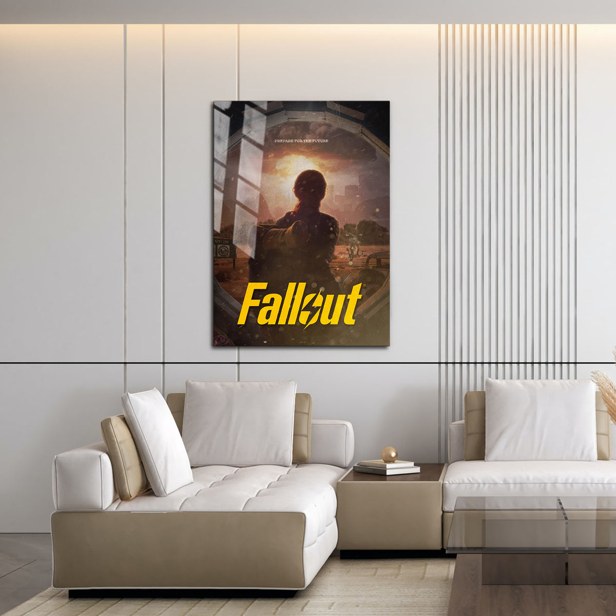 Flex Designs Metal Poster Fallout 16 x 24" Home Goods - TV Show 2024 TV Show Metal Poster