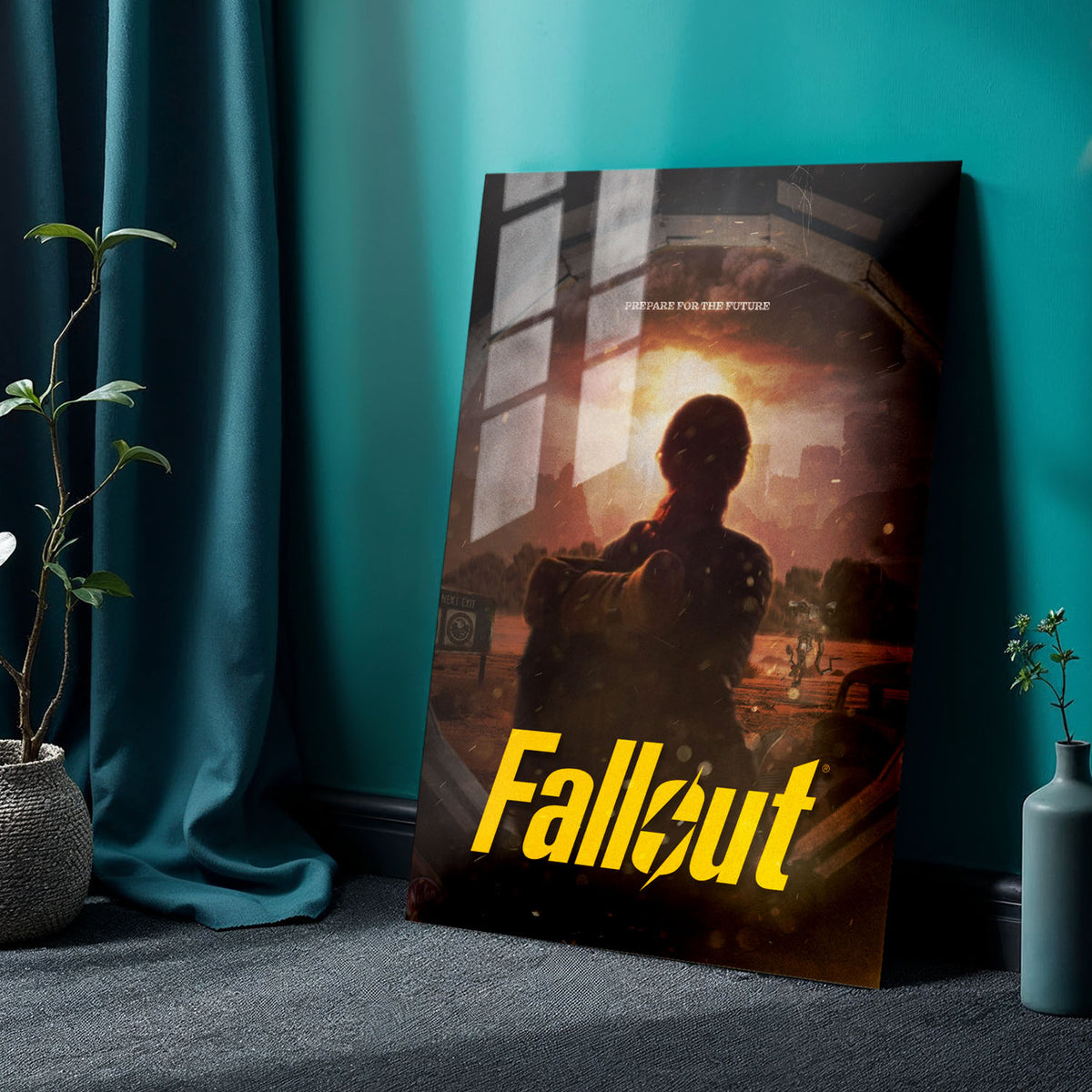 Flex Designs Metal Poster Fallout 24 x 36" Home Goods - TV Show 2024 TV Show Metal Poster