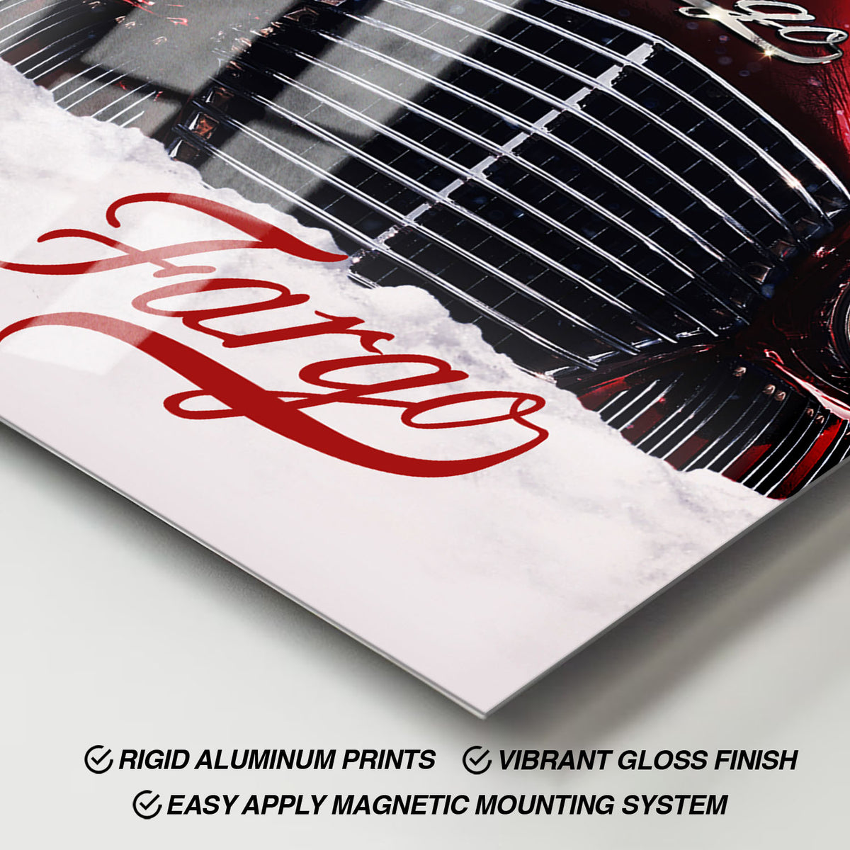 Flex Designs Metal Poster Fargo Alternate 11 x 17" Home Goods - TV Show 2014 TV Show Metal Poster