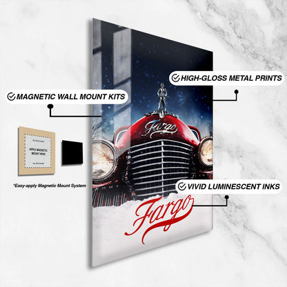Flex Designs Metal Poster Fargo Alternate 16 x 24" Home Goods - TV Show 2014 TV Show Metal Poster