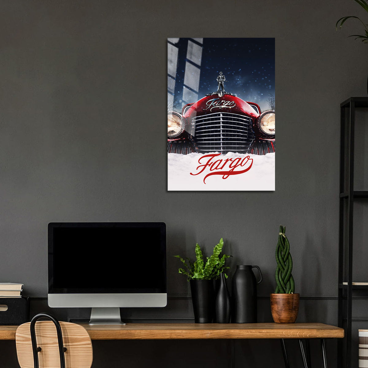 Flex Designs Metal Poster Fargo Alternate 24 x 36" Home Goods - TV Show 2014 TV Show Metal Poster