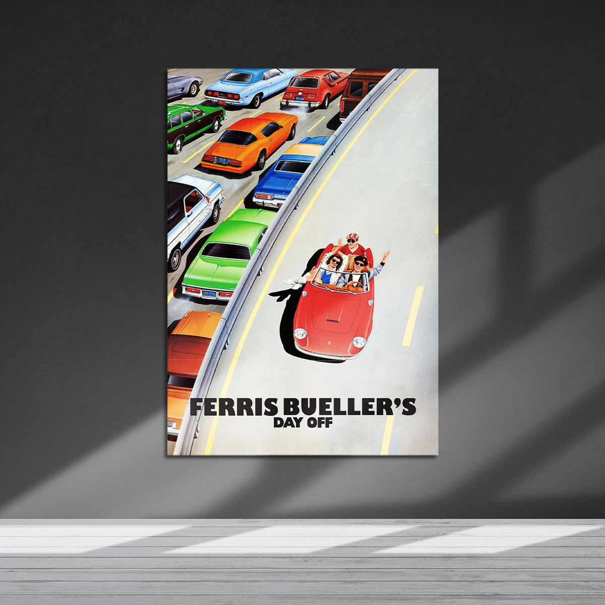 Flex Designs Metal Poster Ferris Bueller's Day Off 5 x 7" Home Goods - Movie 1986 Movie Metal Poster