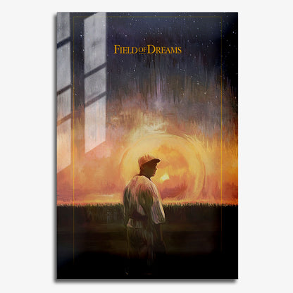 Flex Designs Metal Poster Field of Dreams 11 x 17" Home Goods - Movie 1989 Movie Metal Poster