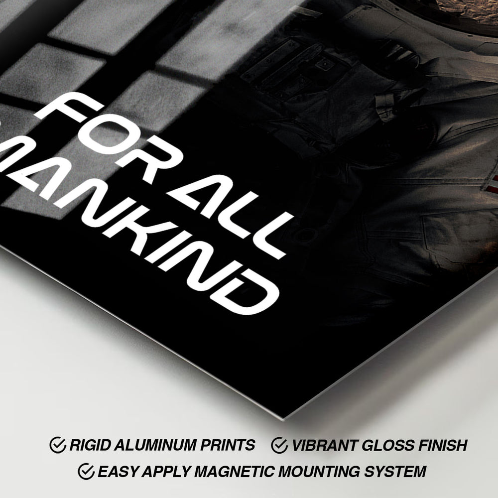 Flex Designs Metal Poster For All Mankind 11 x 17" Home Goods - TV Show 2019 TV Show Metal Poster