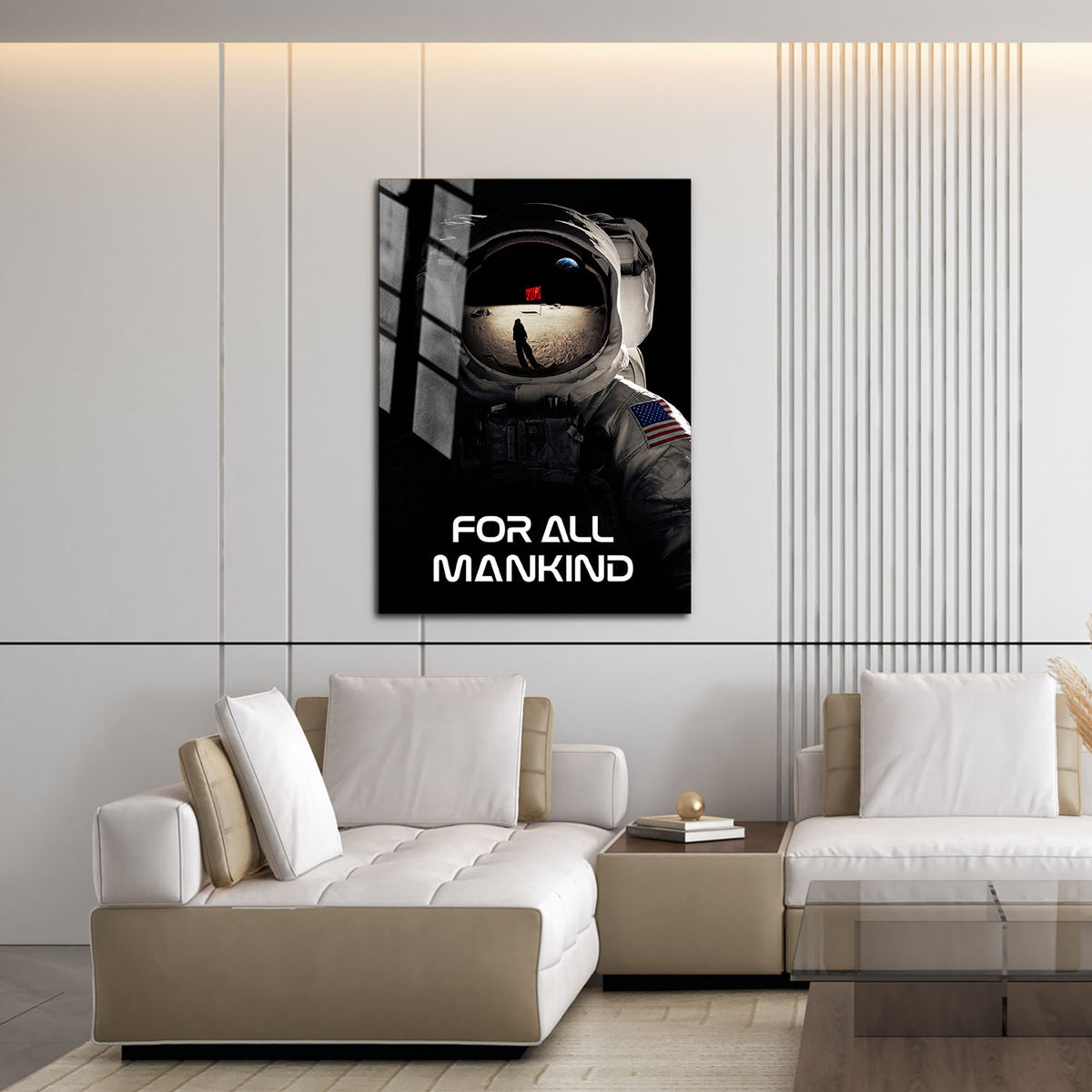 Flex Designs Metal Poster For All Mankind 16 x 24" Home Goods - TV Show 2019 TV Show Metal Poster