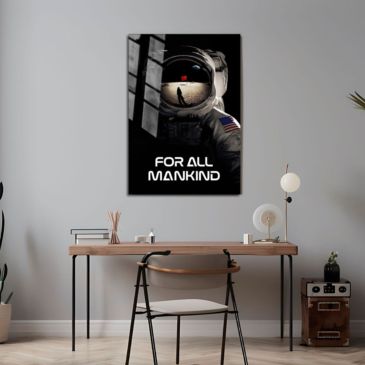 Flex Designs Metal Poster For All Mankind 5 x 7" Home Goods - TV Show 2019 TV Show Metal Poster