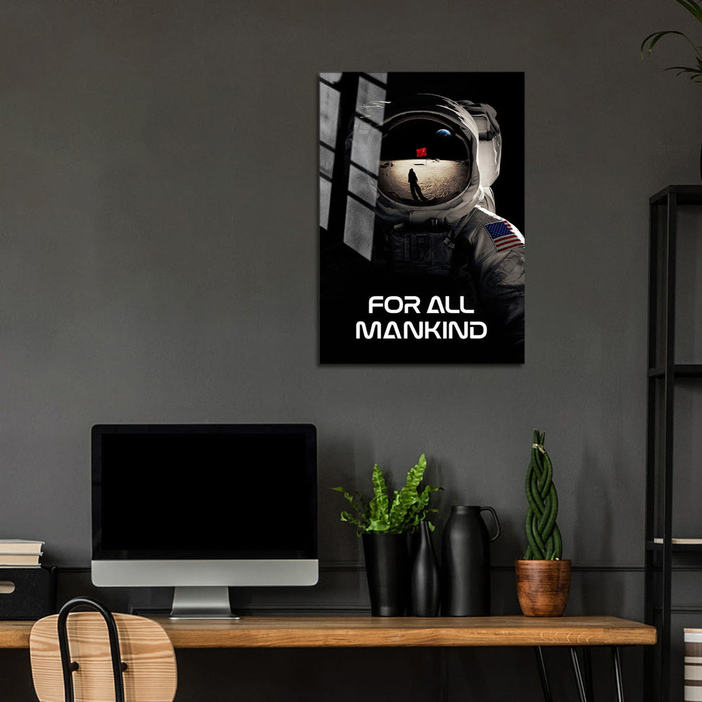 Flex Designs Metal Poster For All Mankind 24 x 36" Home Goods - TV Show 2019 TV Show Metal Poster