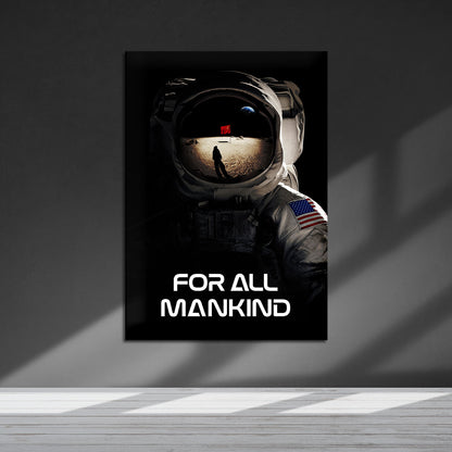Flex Designs Metal Poster For All Mankind 5 x 7" Home Goods - TV Show 2019 TV Show Metal Poster
