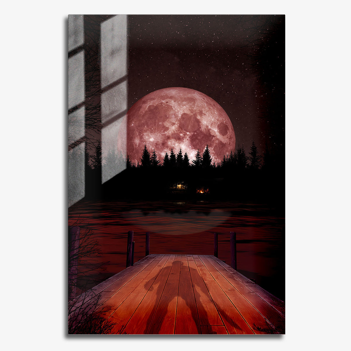 Flex Designs Metal Poster Friday the 13th 11 x 17" Home Goods - Movie 2009 Movie Metal Poster