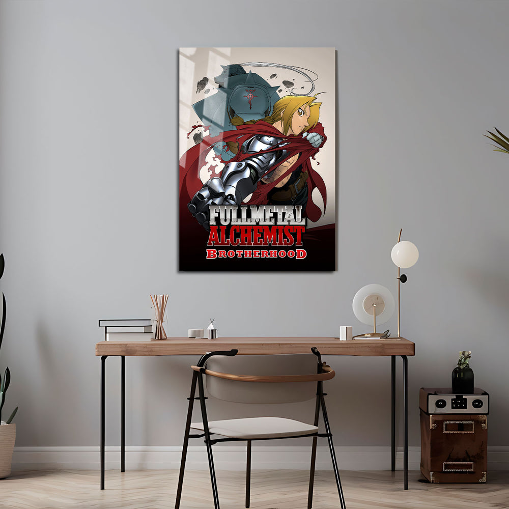 Flex Designs Metal Poster Fullmetal Alchemist Brotherhood 5 x 7" Home Goods - TV Show 2009 TV Show Metal Poster