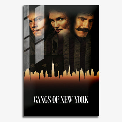 Flex Designs Metal Poster Gangs of New York 11 x 17" Home Goods - Movie 2002 Movie Metal Poster
