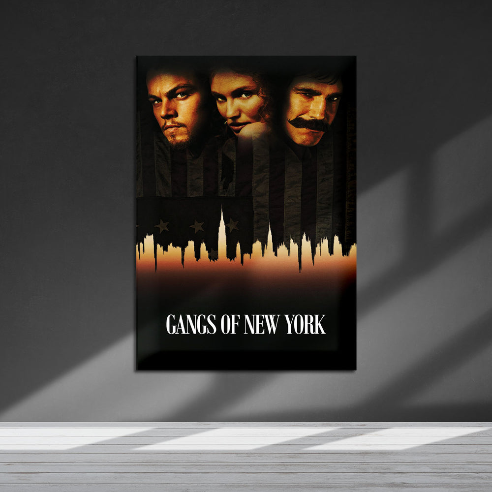 Flex Designs Metal Poster Gangs of New York 5 x 7" Home Goods - Movie 2002 Movie Metal Poster