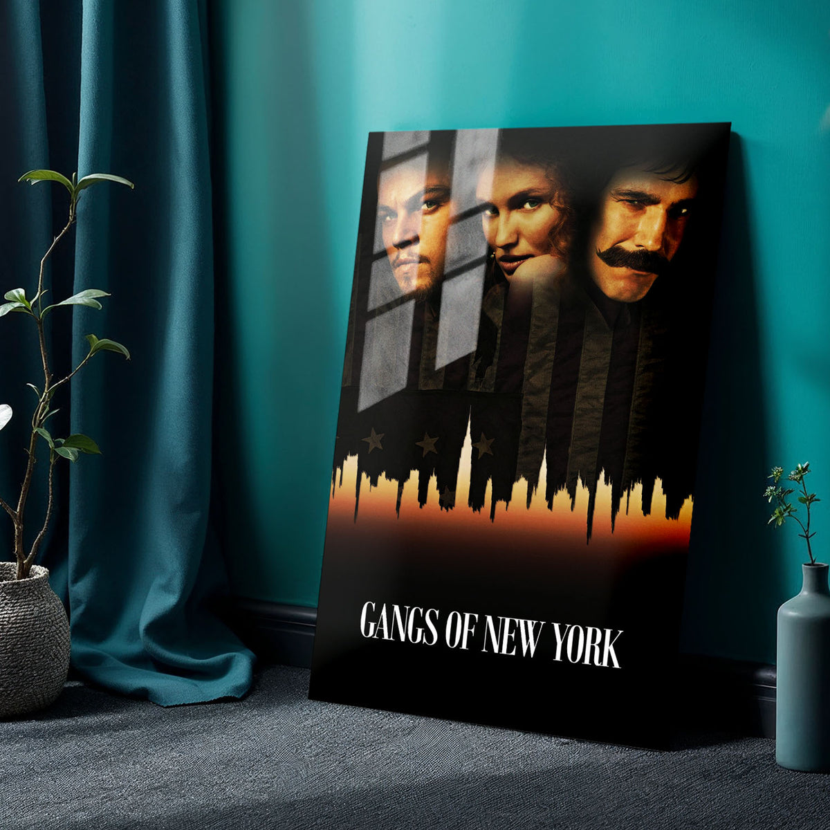 Flex Designs Metal Poster Gangs of New York 24 x 36" Home Goods - Movie 2002 Movie Metal Poster