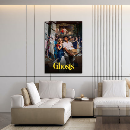 Flex Designs Metal Poster Ghosts 16 x 24" Home Goods - TV Show 2021 TV Show Metal Poster