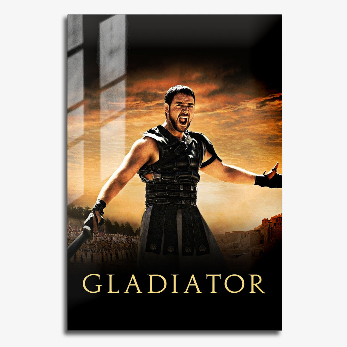 Flex Designs Metal Poster Gladiator 11 x 17" Home Goods - Movie 2000 Movie Metal Poster
