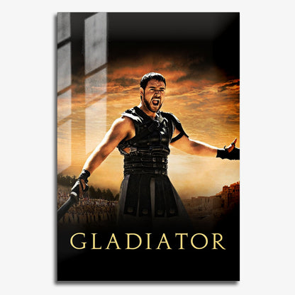 Flex Designs Metal Poster Gladiator 11 x 17" Home Goods - Movie 2000 Movie Metal Poster