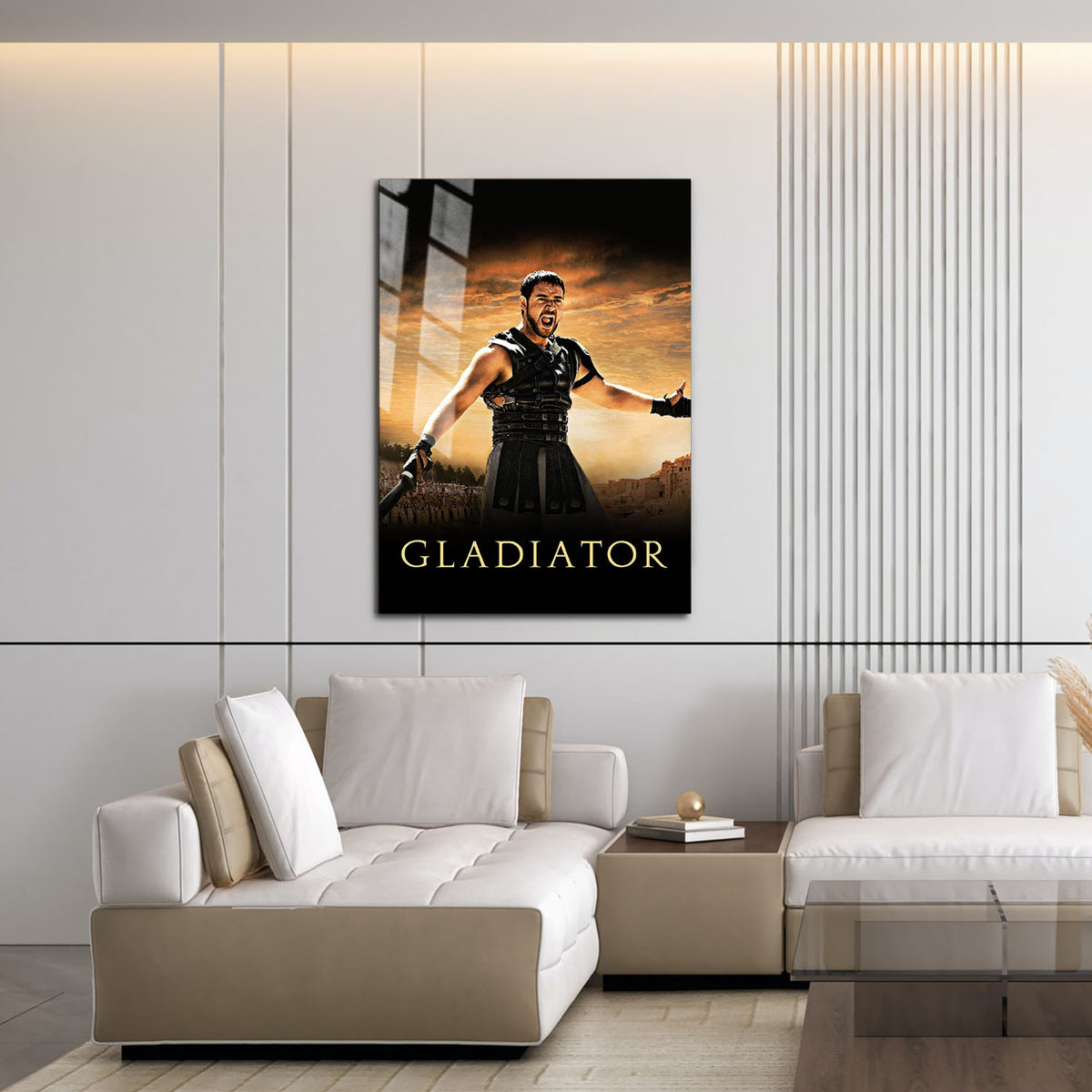 Flex Designs Metal Poster Gladiator 16 x 24" Home Goods - Movie 2000 Movie Metal Poster