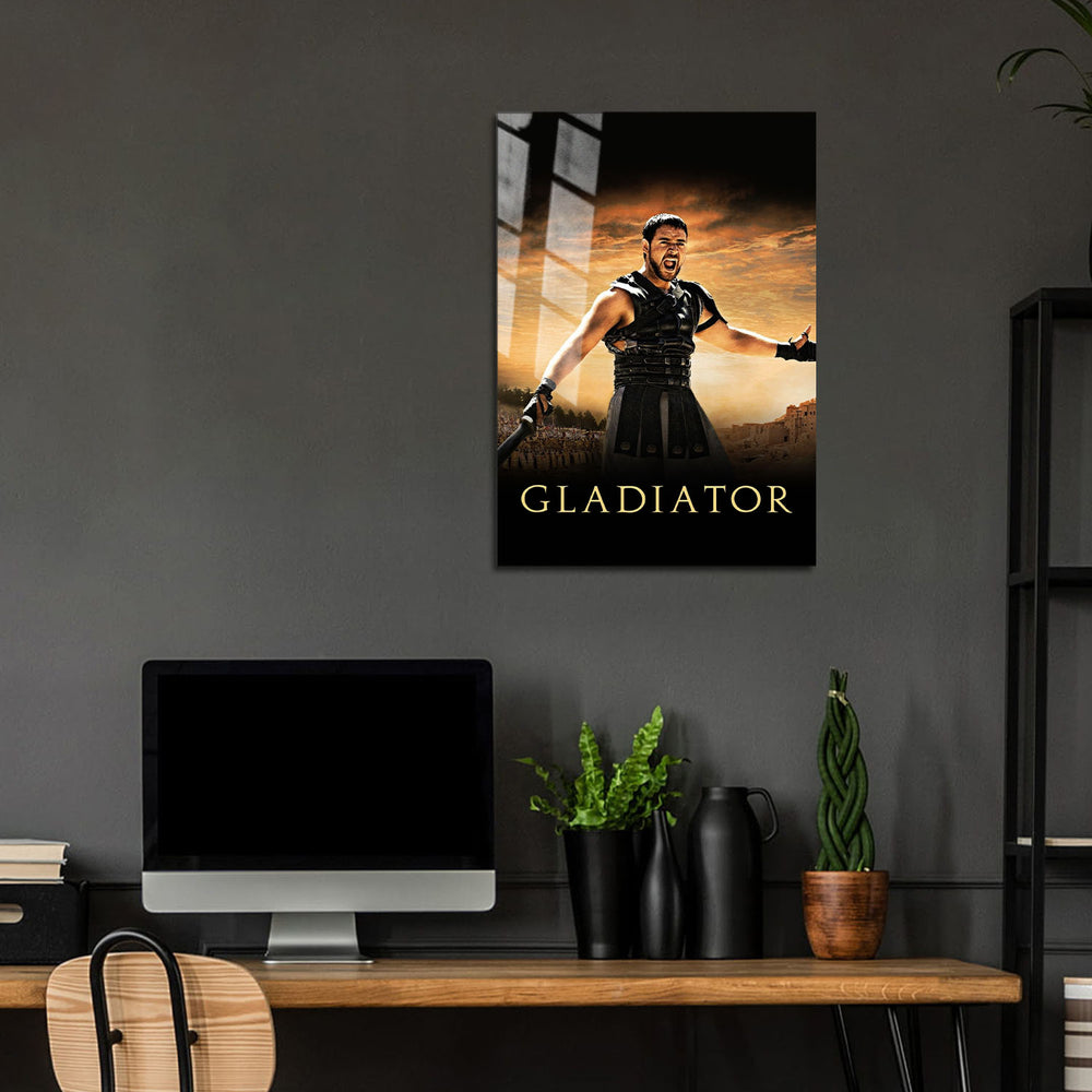 Flex Designs Metal Poster Gladiator 24 x 36" Home Goods - Movie 2000 Movie Metal Poster