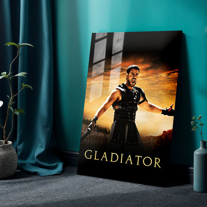 Flex Designs Metal Poster Gladiator 24 x 36" Home Goods - Movie 2000 Movie Metal Poster