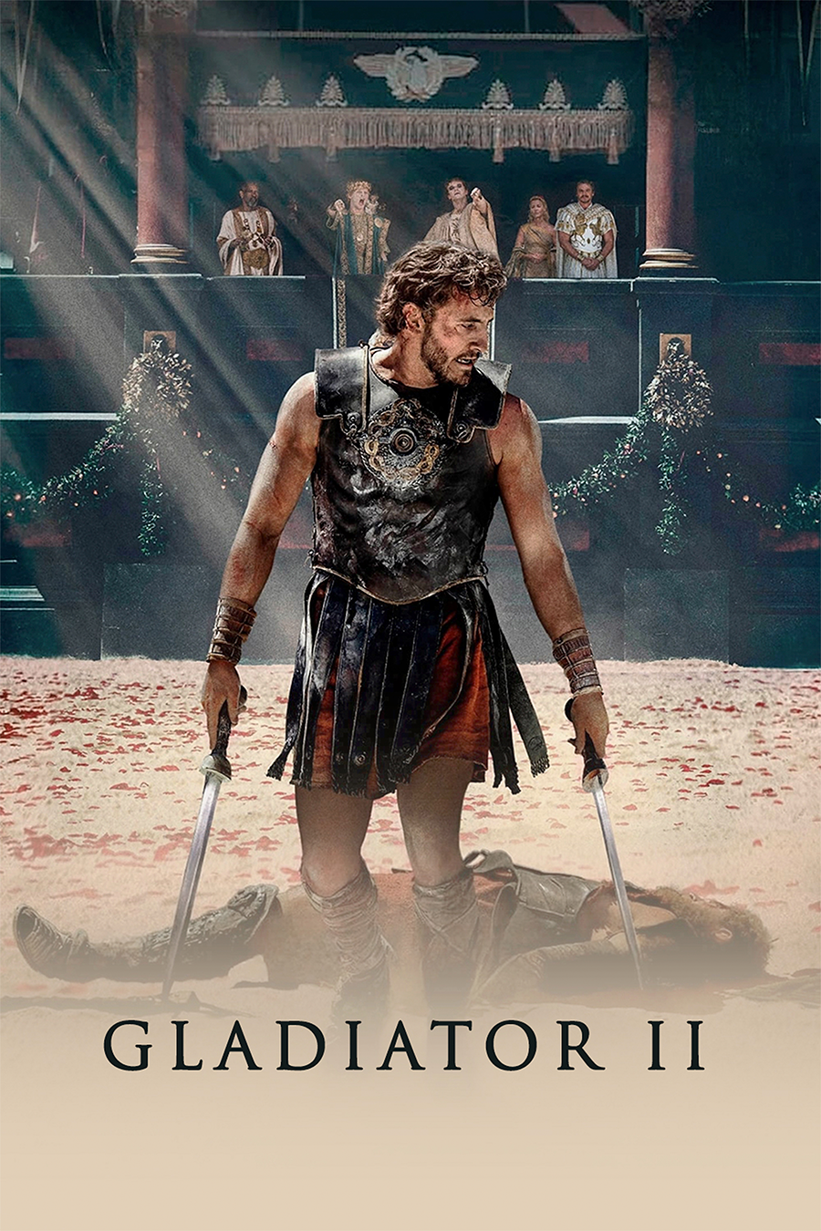 Flex Designs Metal Poster Gladiator II Theatrical 11 x 17" Home Goods - Movie 2024 Movie Metal Poster