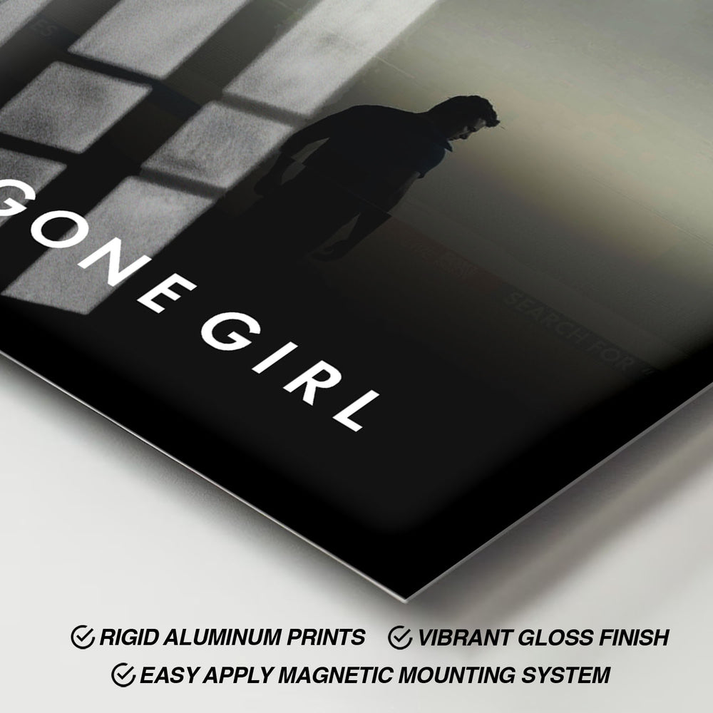 Flex Designs Metal Poster Gone Girl Theatrical 11 x 17" Home Goods - Movie 2014 Movie Metal Poster