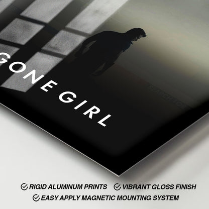 Flex Designs Metal Poster Gone Girl Theatrical 11 x 17" Home Goods - Movie 2014 Movie Metal Poster