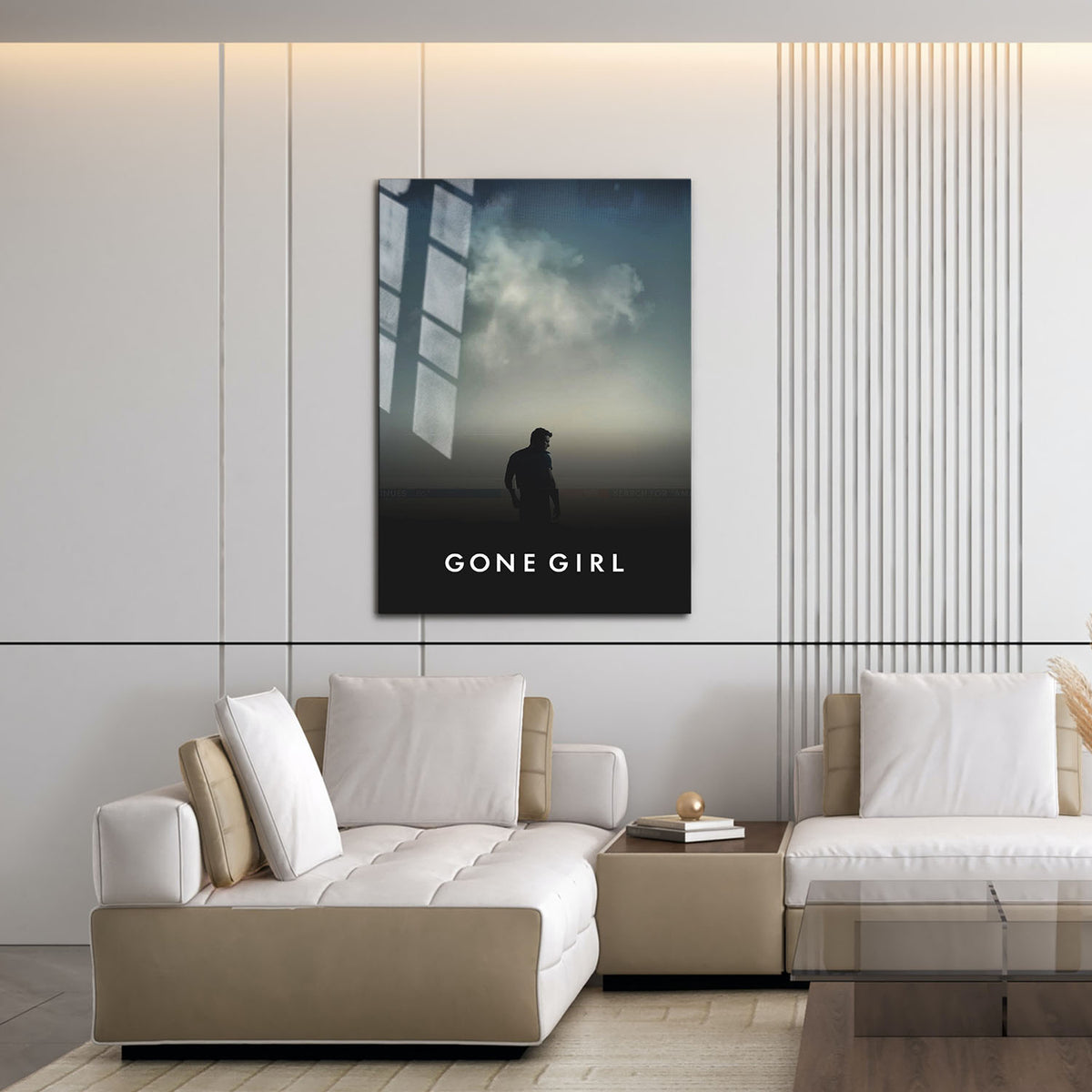 Flex Designs Metal Poster Gone Girl Theatrical 16 x 24" Home Goods - Movie 2014 Movie Metal Poster