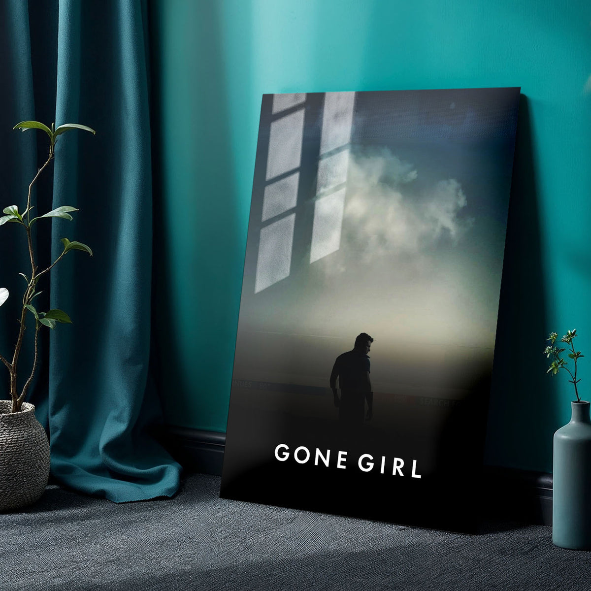 Flex Designs Metal Poster Gone Girl Theatrical 24 x 36" Home Goods - Movie 2014 Movie Metal Poster