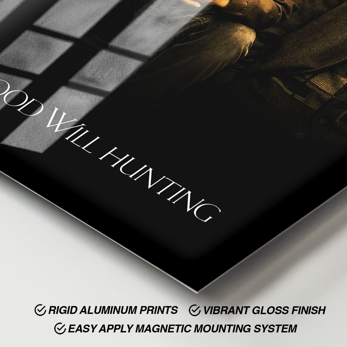 Flex Designs Metal Poster Good Will Hunting 11 x 17" Home Goods - Movie 1997 Movie Metal Poster