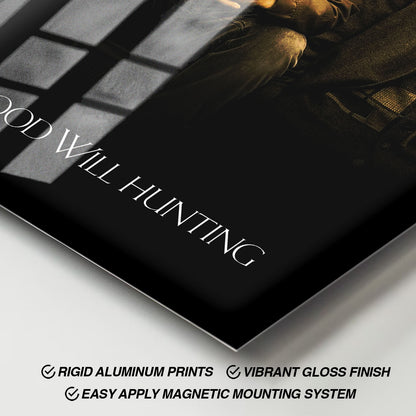 Flex Designs Metal Poster Good Will Hunting 11 x 17" Home Goods - Movie 1997 Movie Metal Poster