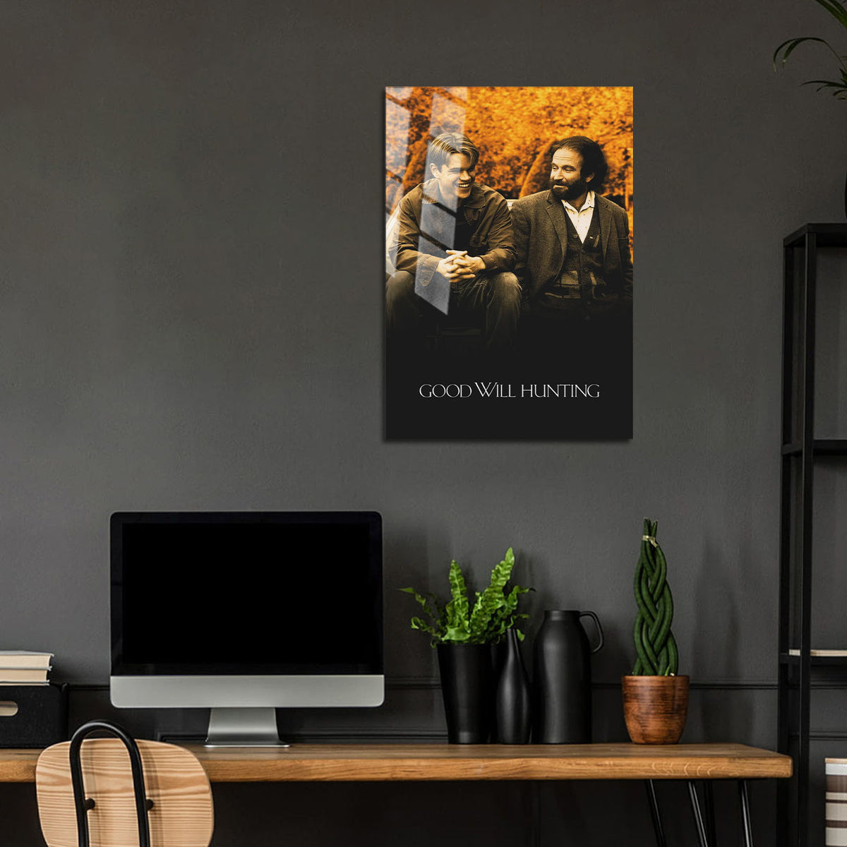 Flex Designs Metal Poster Good Will Hunting 24 x 36" Home Goods - Movie 1997 Movie Metal Poster