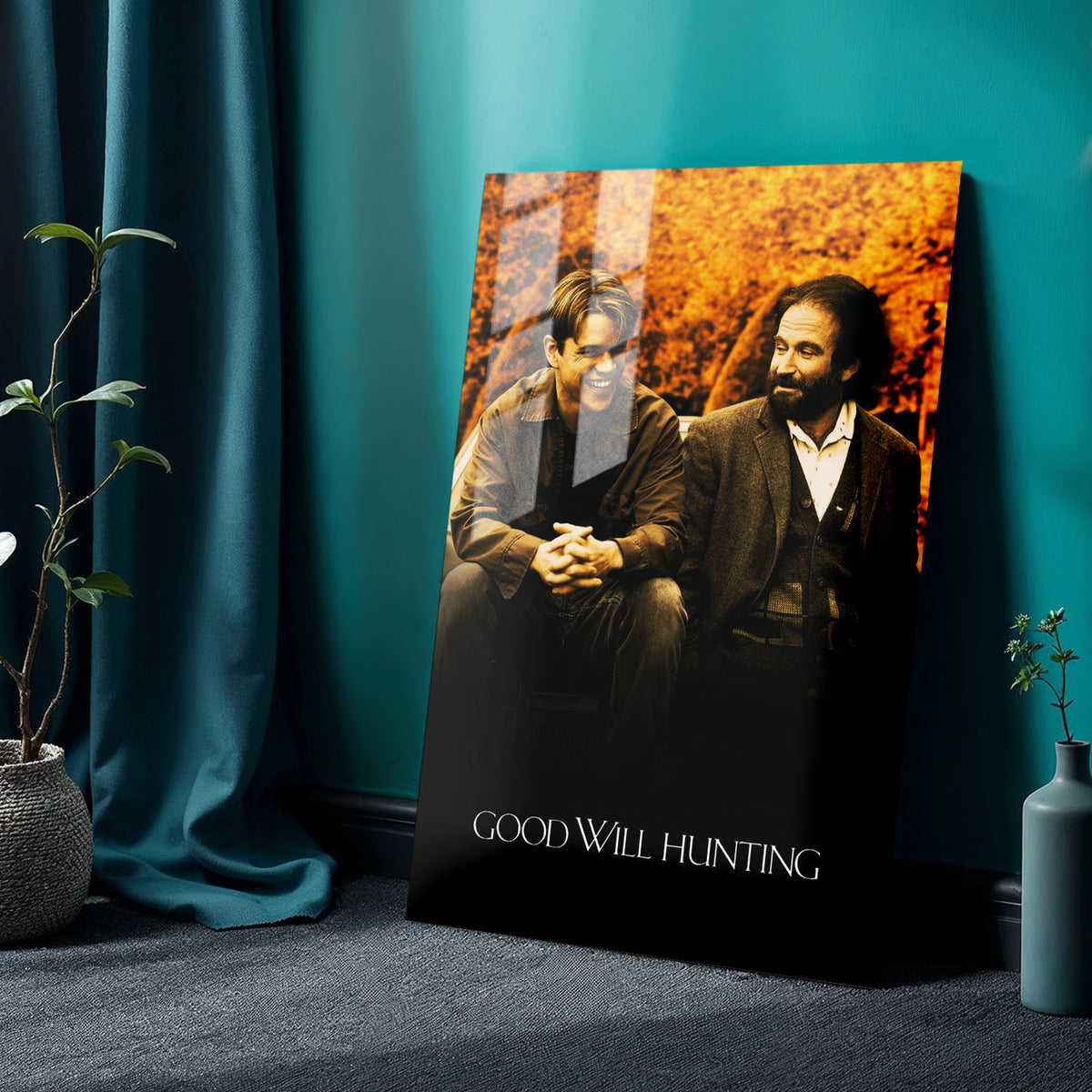 Flex Designs Metal Poster Good Will Hunting 24 x 36" Home Goods - Movie 1997 Movie Metal Poster