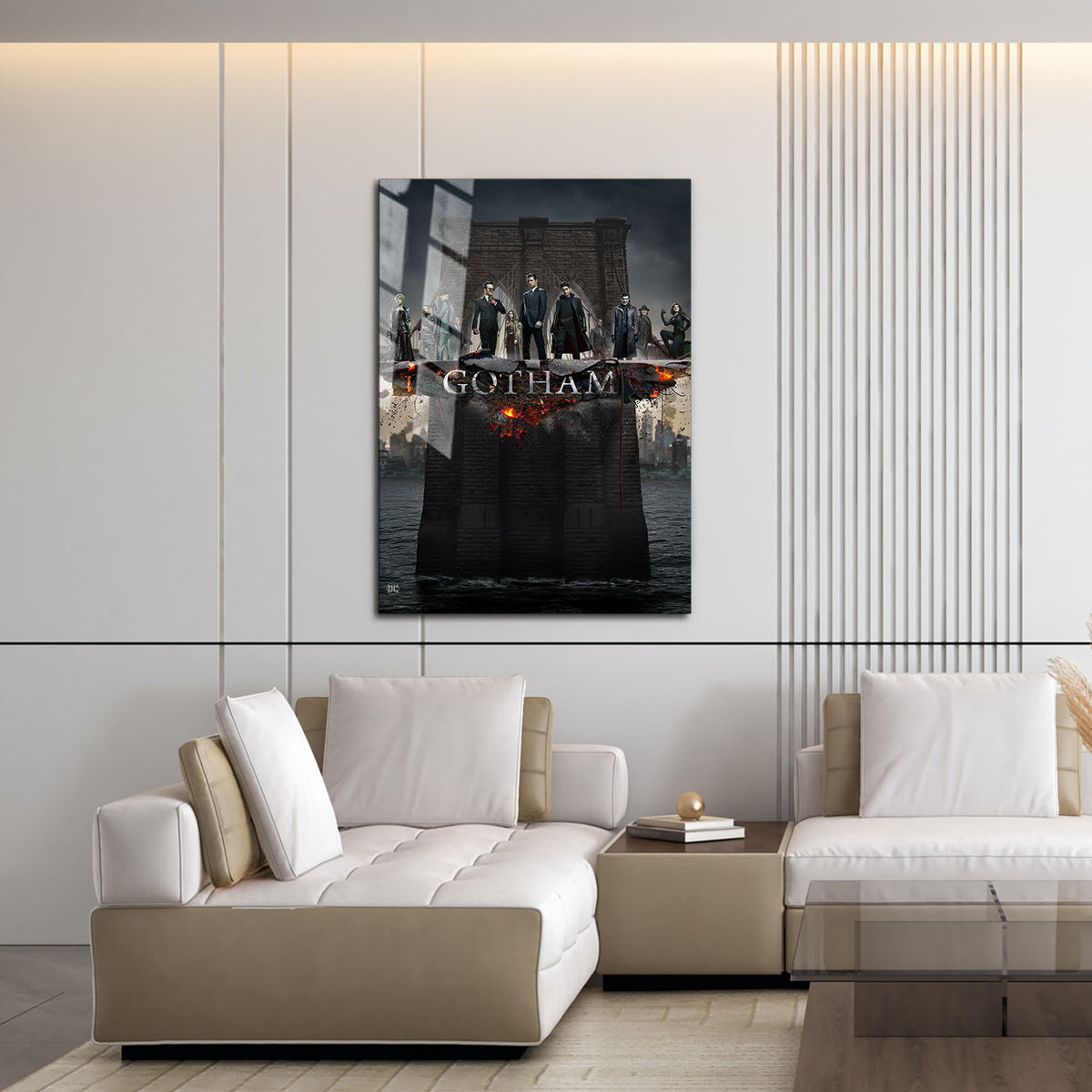 Flex Designs Metal Poster Gotham 16 x 24" Home Goods - TV Show 2014 TV Show Metal Poster