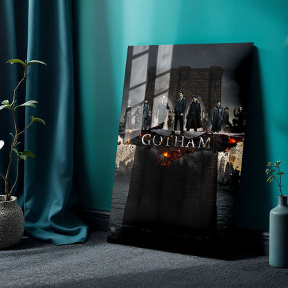 Flex Designs Metal Poster Gotham 24 x 36" Home Goods - TV Show 2014 TV Show Metal Poster