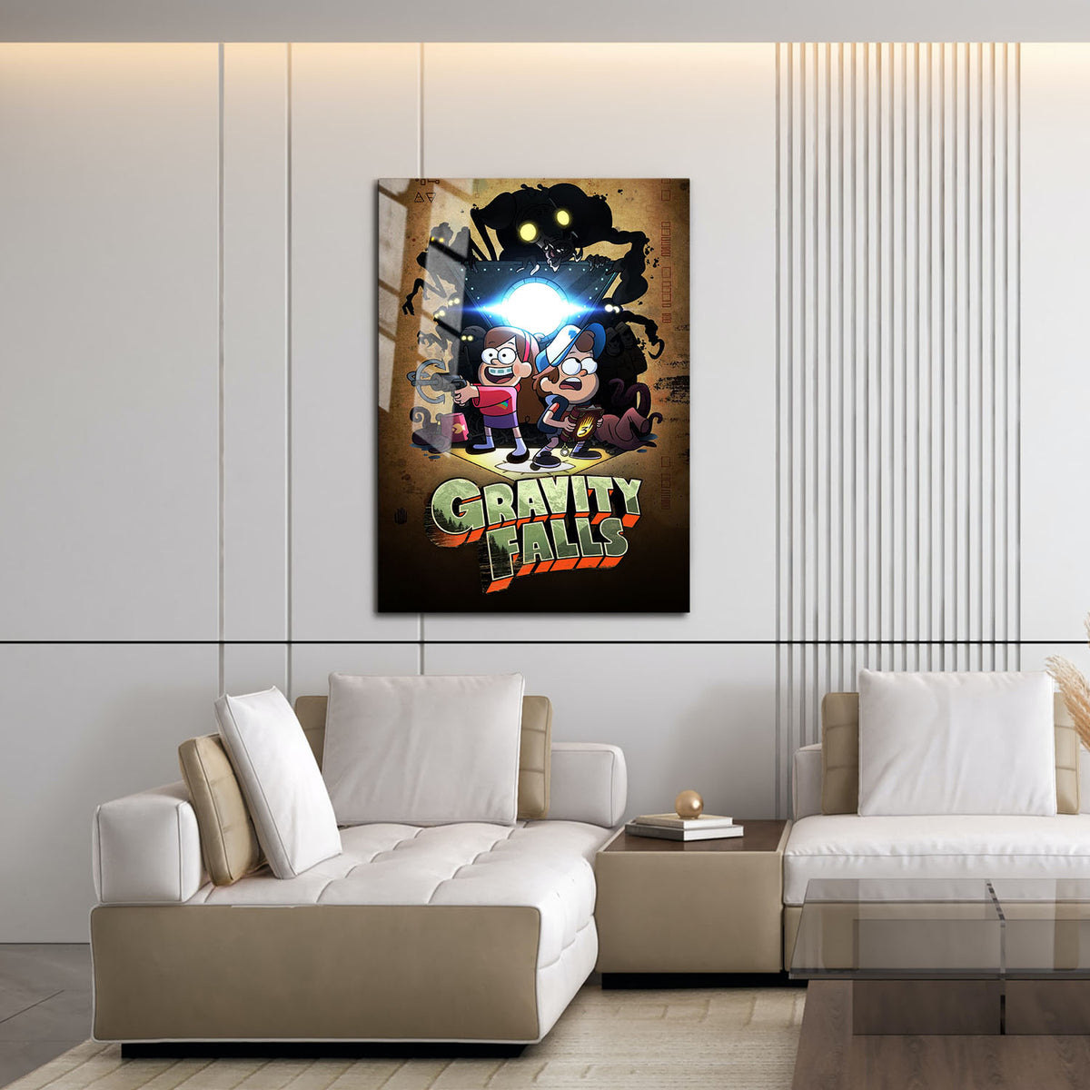 Flex Designs Metal Poster Gravity Falls 16 x 24" Home Goods - TV Show 2012 TV Show Metal Poster