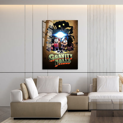Flex Designs Metal Poster Gravity Falls 16 x 24" Home Goods - TV Show 2012 TV Show Metal Poster