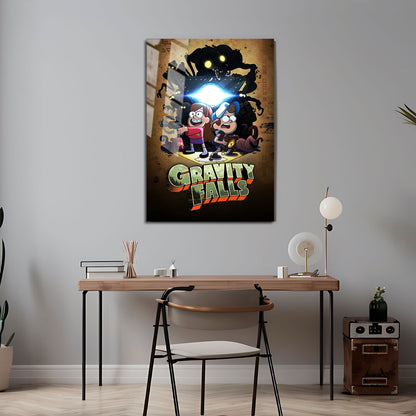 Flex Designs Metal Poster Gravity Falls 5 x 7" Home Goods - TV Show 2012 TV Show Metal Poster