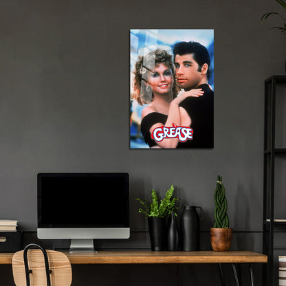 Flex Designs Metal Poster Grease 24 x 36" Home Goods - Movie 1978 Movie Metal Poster