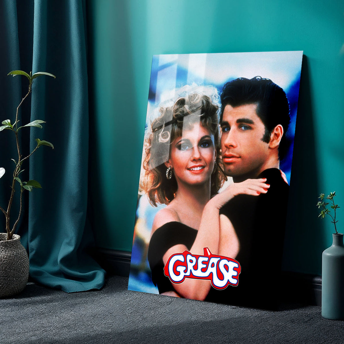 Flex Designs Metal Poster Grease 24 x 36" Home Goods - Movie 1978 Movie Metal Poster
