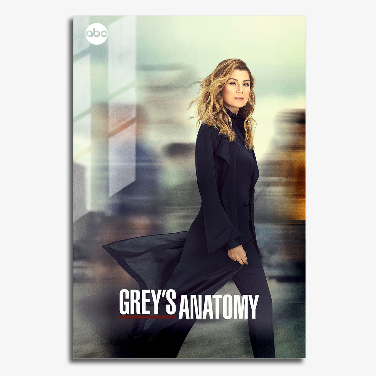 Flex Designs Metal Poster Greys Anatomy 11 x 17" Home Goods - TV Show 2005 TV Show Metal Poster