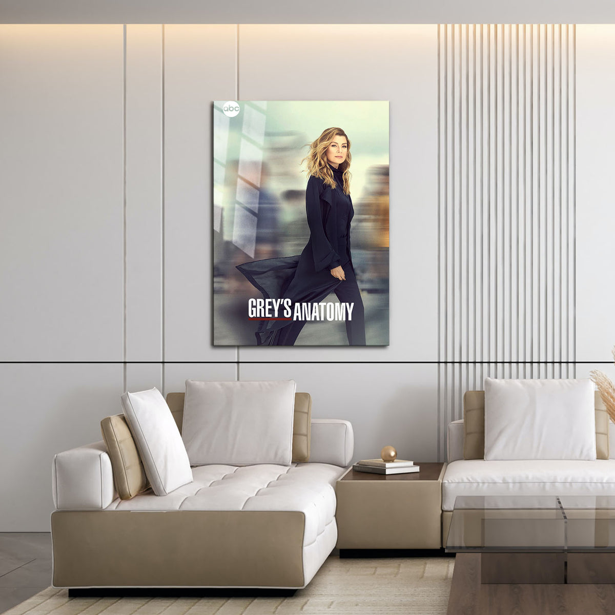 Flex Designs Metal Poster Greys Anatomy 16 x 24" Home Goods - TV Show 2005 TV Show Metal Poster