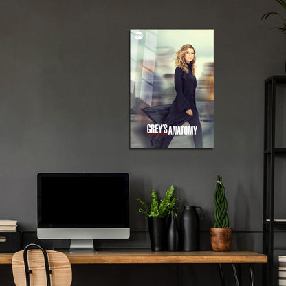 Flex Designs Metal Poster Greys Anatomy 24 x 36" Home Goods - TV Show 2005 TV Show Metal Poster