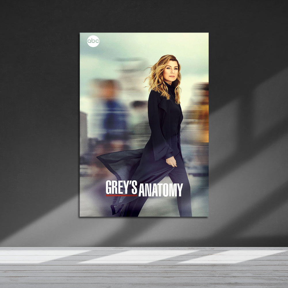 Flex Designs Metal Poster Greys Anatomy 5 x 7" Home Goods - TV Show 2005 TV Show Metal Poster