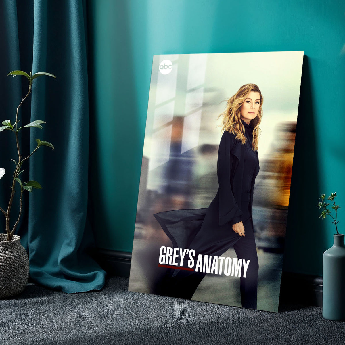 Flex Designs Metal Poster Greys Anatomy 24 x 36" Home Goods - TV Show 2005 TV Show Metal Poster