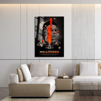 Flex Designs Metal Poster Halloween 16 x 24" Home Goods - Movie 1978 Movie Metal Poster