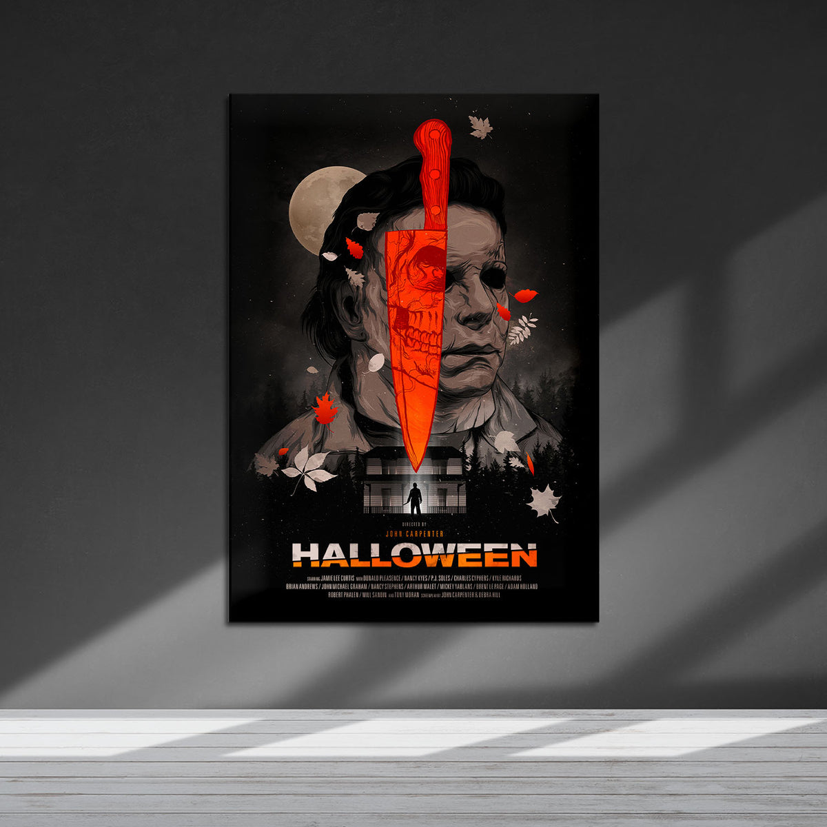 Flex Designs Metal Poster Halloween 5 x 7" Home Goods - Movie 1978 Movie Metal Poster