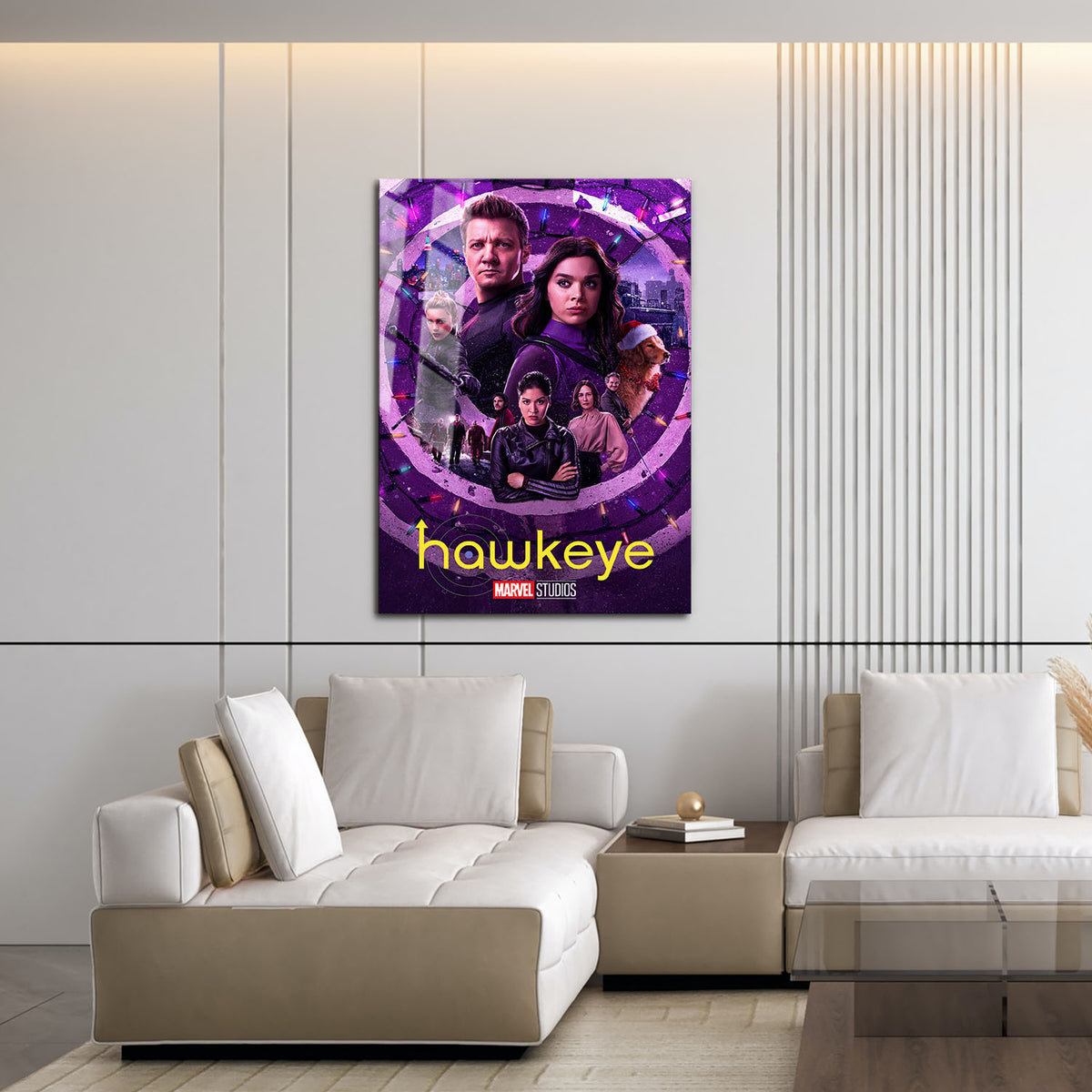 Flex Designs Metal Poster Hawkeye Cover 16 x 24" Home Goods - TV Show 2021 TV Show Metal Poster