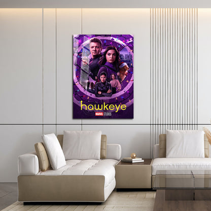 Flex Designs Metal Poster Hawkeye Cover 16 x 24" Home Goods - TV Show 2021 TV Show Metal Poster